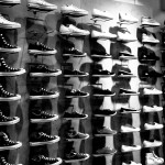 black and white Chucks